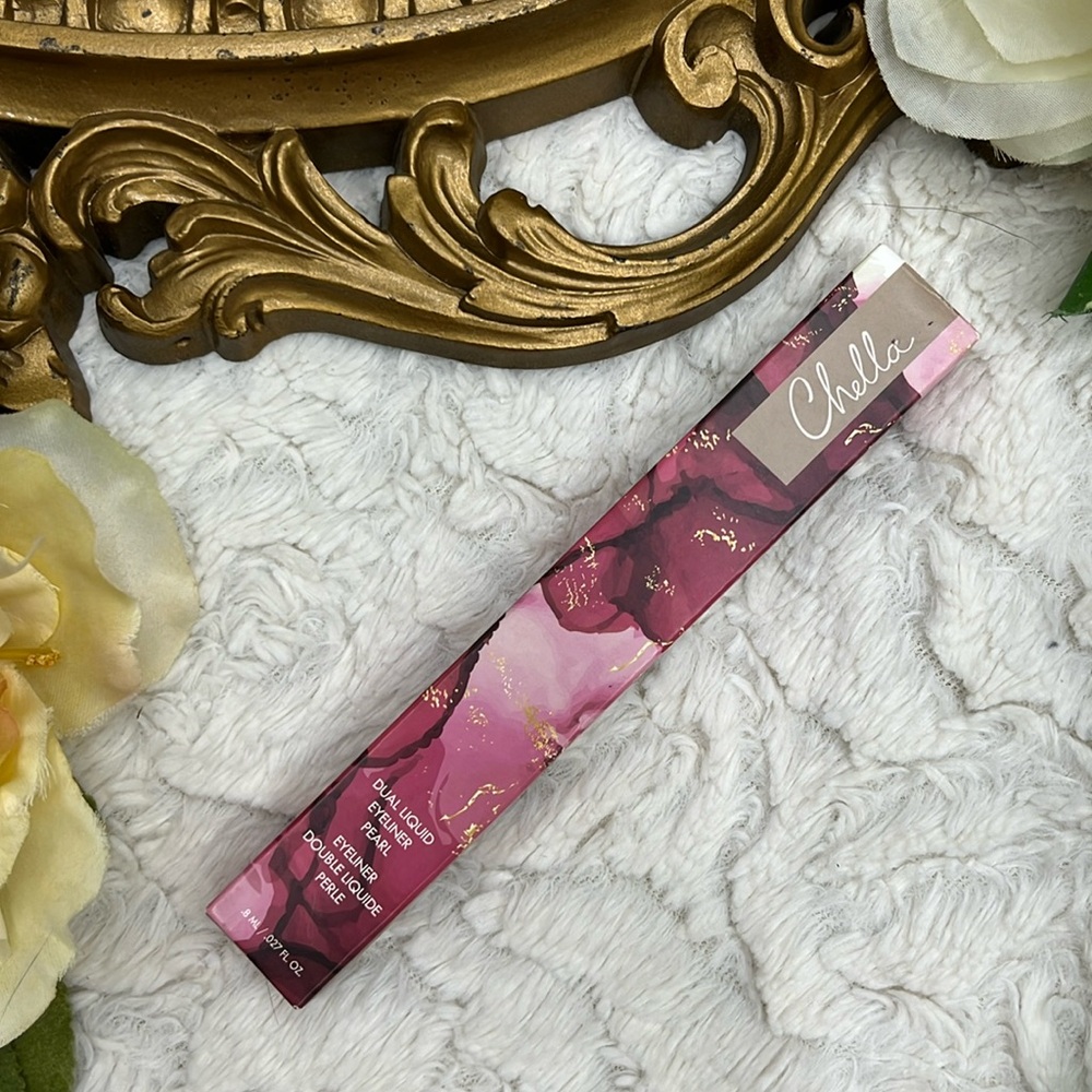 New Chella Dual Ended Liquid Eyeliner Shade Bronze and Champagne
